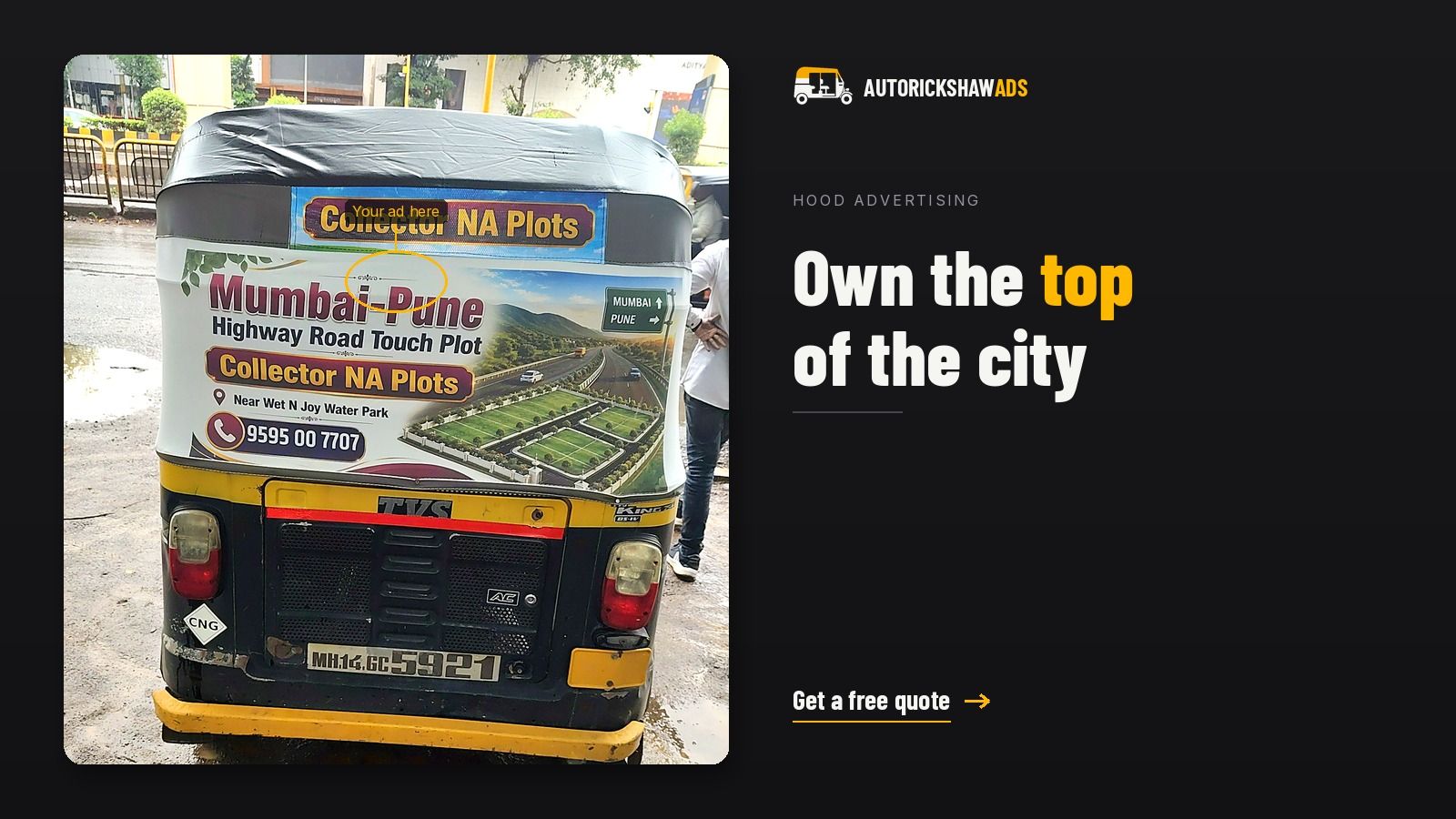 Hood advertising campaign - PCMC